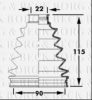 BORG & BECK BCB6050 Bellow, driveshaft